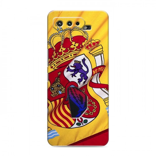 Дизайнерский силиконовый чехол для ASUS ROG Phone 5 Флаг Испании