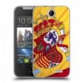 Дизайнерский силиконовый чехол для HTC Desire 310 Флаг Испании