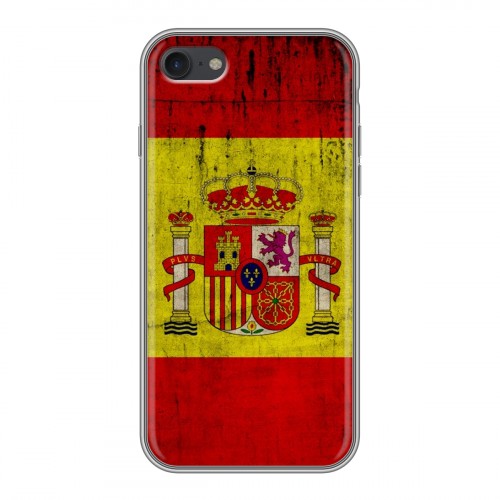 Дизайнерский силиконовый чехол для Iphone 7 Флаг Испании