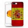 Дизайнерский силиконовый чехол для Iphone 7 Plus / 8 Plus Флаг Испании