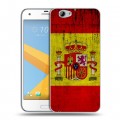 Дизайнерский силиконовый чехол для HTC One A9S Флаг Испании