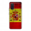 Дизайнерский силиконовый чехол для Xiaomi Poco M4 Pro 4G Флаг Испании