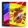 Дизайнерский силиконовый чехол для ASUS ZenPad 10 Флаг Испании