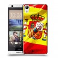 Дизайнерский силиконовый чехол для HTC Desire 626 Флаг Испании