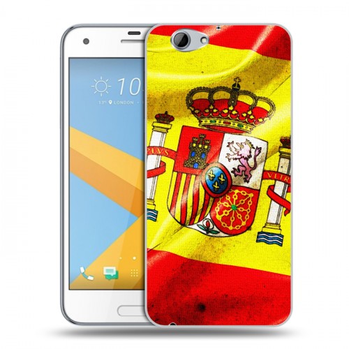 Дизайнерский пластиковый чехол для HTC One A9S Флаг Испании