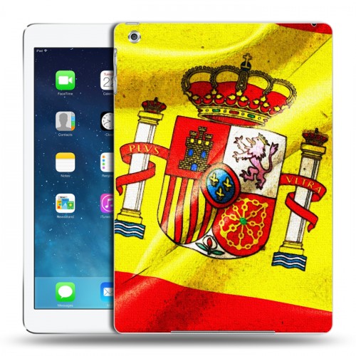 Дизайнерский силиконовый чехол для Ipad (2017) Флаг Испании
