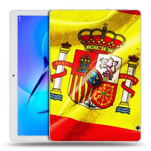 Дизайнерский силиконовый чехол для Huawei MediaPad T3 10 Флаг Испании