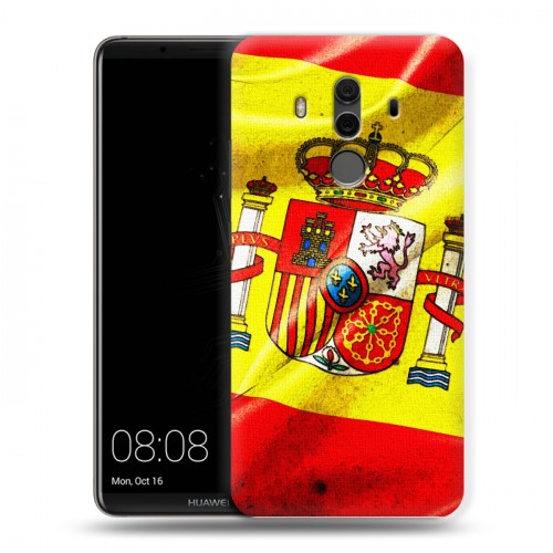 Дизайнерский пластиковый чехол для Huawei Mate 10 Pro Флаг Испании