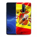 Дизайнерский пластиковый чехол для Realme X2 Pro Флаг Испании