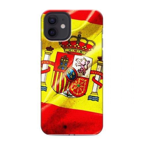 Дизайнерский силиконовый чехол для Iphone 12 Флаг Испании