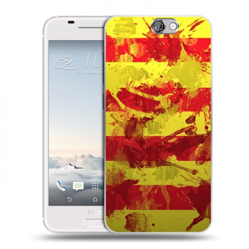 Дизайнерский силиконовый чехол для HTC One A9 Флаг Испании