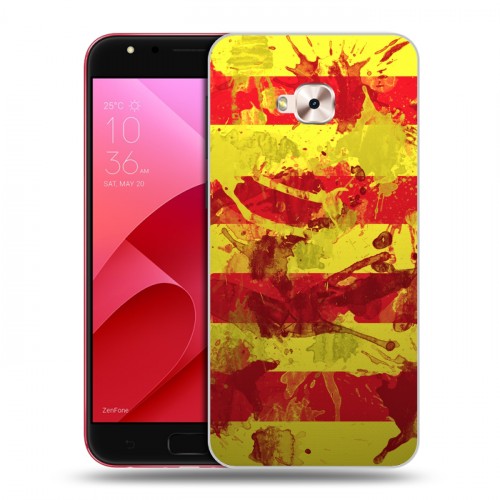 Дизайнерский пластиковый чехол для ASUS ZenFone 4 Selfie Pro Флаг Испании