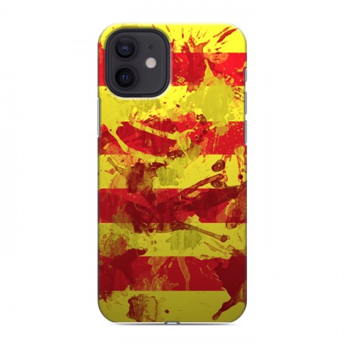 Дизайнерский силиконовый чехол для Iphone 12 Флаг Испании