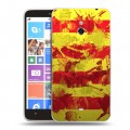 Дизайнерский пластиковый чехол для Nokia Lumia 1320 Флаг Испании