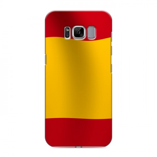 Дизайнерский силиконовый чехол для Samsung Galaxy S8 Флаг Испании
