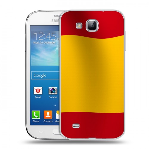 Дизайнерский пластиковый чехол для Samsung Galaxy Premier Флаг Испании