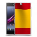 Дизайнерский пластиковый чехол для Sony Xperia Z Ultra  Флаг Испании