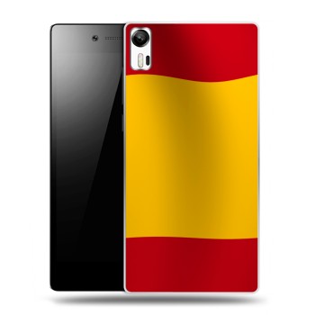 Дизайнерский силиконовый чехол для Lenovo Vibe Shot Флаг Испании (на заказ)
