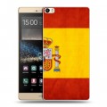 Дизайнерский пластиковый чехол для Huawei P8 Max Флаг Испании