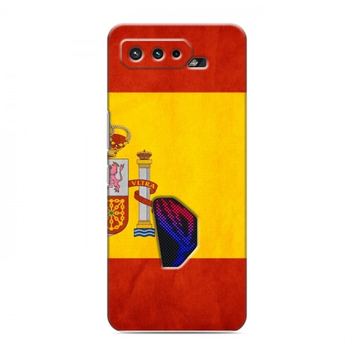 Дизайнерский силиконовый чехол для ASUS ROG Phone 5 Флаг Испании