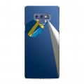 Дизайнерский силиконовый с усиленными углами чехол для Samsung Galaxy Note 9 Флаг Швеции