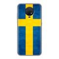 Дизайнерский силиконовый чехол для Nokia G10 Флаг Швеции