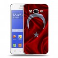 Дизайнерский силиконовый чехол для Samsung Galaxy J7 Флаг Турции