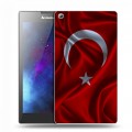 Дизайнерский силиконовый чехол для Lenovo Tab 3 7 Флаг Турции
