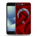 Дизайнерский силиконовый чехол для ASUS ZenFone 4 Pro Флаг Турции