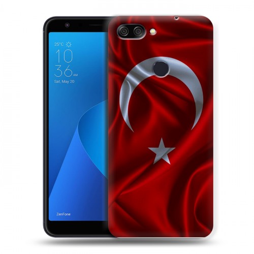 Дизайнерский пластиковый чехол для ASUS ZenFone Max Plus M1 Флаг Турции