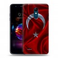 Дизайнерский силиконовый чехол для LG K11 Plus Флаг Турции