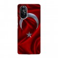 Дизайнерский силиконовый чехол для Huawei Nova 8 Флаг Турции