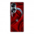 Дизайнерский пластиковый чехол для Huawei Honor 70 Флаг Турции
