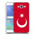 Дизайнерский пластиковый чехол для Samsung Galaxy J5 Флаг Турции