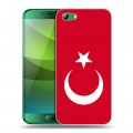 Дизайнерский силиконовый чехол для Elephone S7 Флаг Турции
