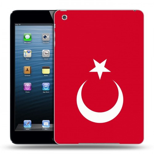 Дизайнерский пластиковый чехол для Ipad Mini Флаг Турции