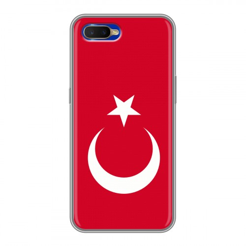 Дизайнерский силиконовый чехол для OPPO RX17 Neo Флаг Турции