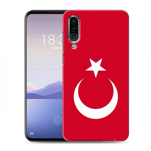 Дизайнерский силиконовый чехол для Meizu 16Xs Флаг Турции