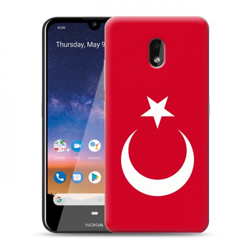 Дизайнерский силиконовый чехол для Nokia 2.2 Флаг Турции