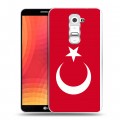 Дизайнерский силиконовый чехол для LG Optimus G2 Флаг Турции