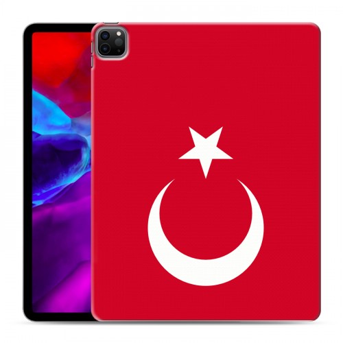 Дизайнерский пластиковый чехол для Ipad Pro 12.9 (2020) Флаг Турции