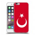 Дизайнерский пластиковый чехол для Iphone 6/6s Флаг Турции