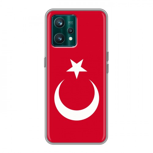 Дизайнерский пластиковый чехол для Realme 9 Pro Plus Флаг Турции