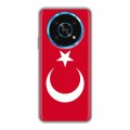 Дизайнерский силиконовый чехол для Huawei Honor Magic 4 Lite 5G Флаг Турции