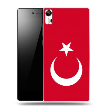 Дизайнерский силиконовый чехол для Lenovo Vibe Shot Флаг Турции (на заказ)