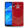 Дизайнерский пластиковый чехол для Huawei Y6 (2019) Флаг Турции