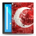 Дизайнерский силиконовый чехол для Lenovo Tab 4 10 Plus Флаг Турции