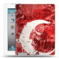 Дизайнерский пластиковый чехол для Ipad 2/3/4 Флаг Турции