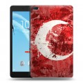 Дизайнерский силиконовый чехол для Lenovo Tab E8 Флаг Турции