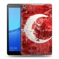 Дизайнерский силиконовый чехол для Huawei MediaPad M5 lite 8 Флаг Турции